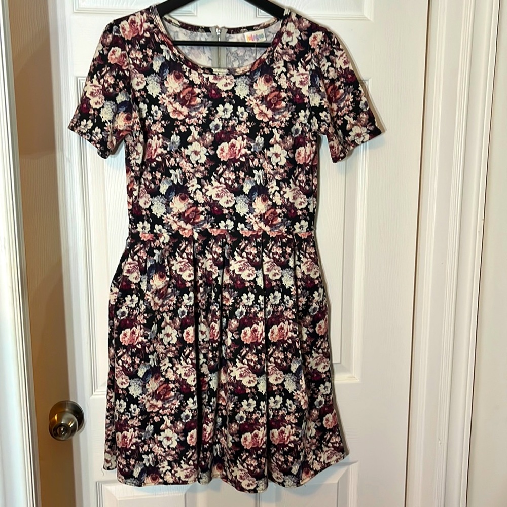 LuLaRoe dress NWOT size small stretch with pockets